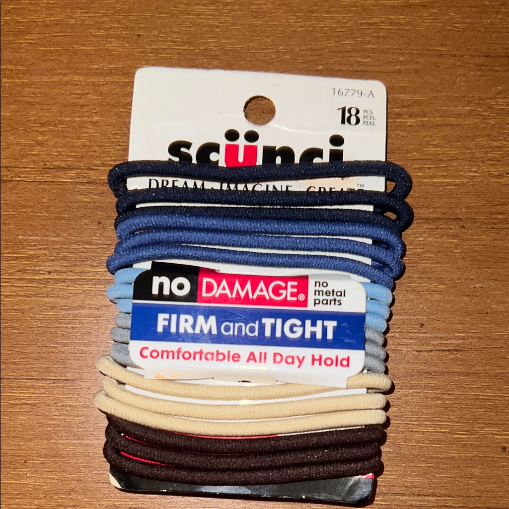 Scunci No Damage Multicolored Hair Ties